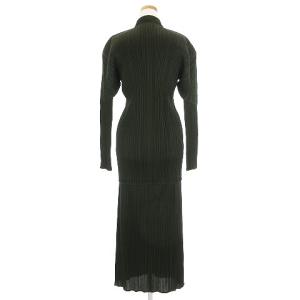 PLEATS PLEASE ISSEY MIYAKE イッセイミヤケ ジャケットセットアップ 3 ダークグリーン