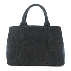 ANTEPRIMA MISTO ハンドバッグ ショルダー ロゴ デニム ブラック