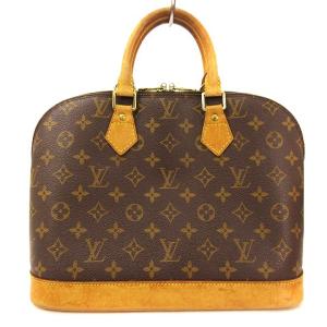 LOUIS VUITTON M53151 モノグラム アルマPM ハンドバッグ ブラウン