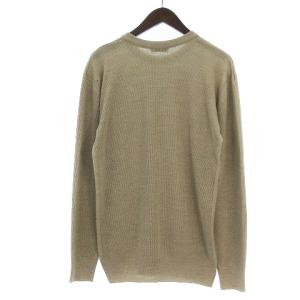 JOHN SMEDLEY ニット セーター長袖 ベージュ S