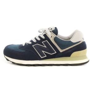 New Balance ML574VN 574 スニーカー スエード 26.5cm ネイビー 