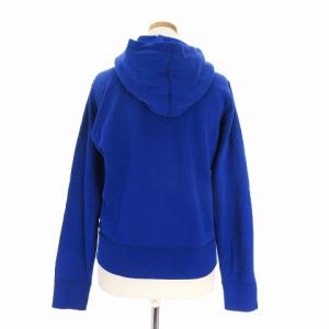 POLO RALPH LAUREN ジャケット パーカー フード ジップアップ 裏起毛 刺繍 ロゴ コットン ブルー