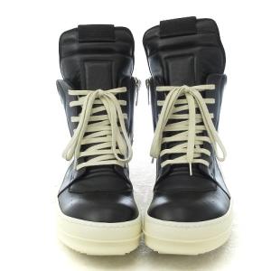 Rick Owens 22SS RU01B1894LPO GEOBASKET レザー 41 ブラック