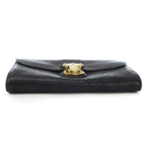 LOUIS VUITTON M58163 マヒナ ポルトフォイユ イリス 長財布 フラップ 金具  ノワール ブラック