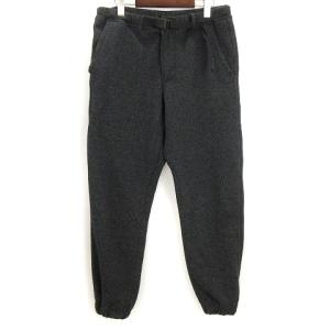 × FREAK'S STORE 別注 ニットフリースパンツ ジョガー クライミング ベルト 無地