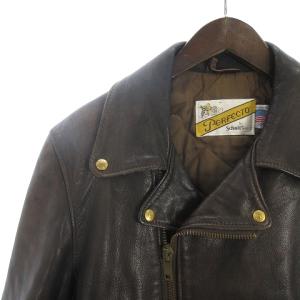 Schott 1386304003 PERFECTO ダブルライダースジャケット USA製 レザー 38 茶