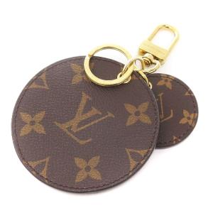 LOUIS VUITTON M69317 モノグラム ポルトクレ イリュストレ キーホルダー キーリング ブラウン