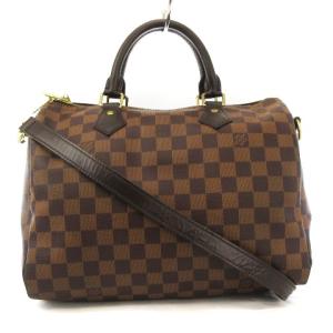 LOUIS VUITTON N41367 19年製 ダミエ スピーディ バンドリエール30 ボストンバッグ 2WAY エベヌ