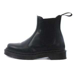 Dr.Martens 美品 25685001 2976 MONO チェルシー ショートブーツ サイドゴア レザー ブラック