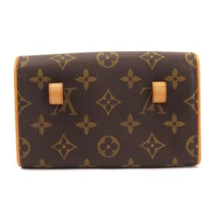 LOUIS VUITTON モノグラム ポシェットフロランティーヌ ウエストバッグ ポーチ 2WAY M51855 茶