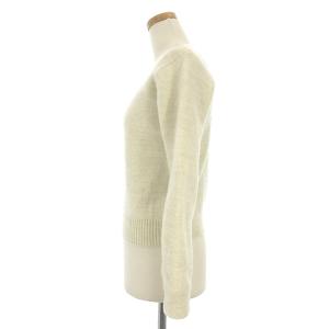 MHL. セーター 長袖 クルーネック ウール 無地 オフホワイト 2