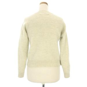 MHL. セーター 長袖 クルーネック ウール 無地 オフホワイト 2