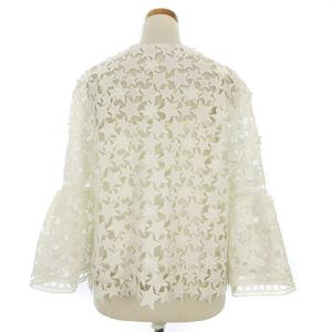 Diagram GRACE CONTINENTAL 18SS カットソー レース フレアスリーブ 長袖 38 ホワイト