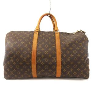 LOUIS VUITTON モノグラム キーポル50 ボストンバッグ ハンド M41426 