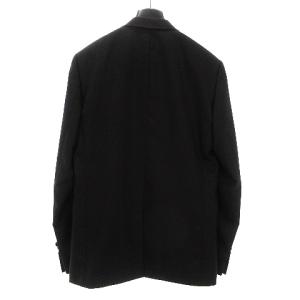 DIOR HOMME スモーキングスーツ セットアップ テーラードジャケット スラックス 46 黒