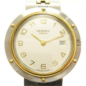 1665461 腕時計 クリッパー デイト ラウンド コンビ クオーツ