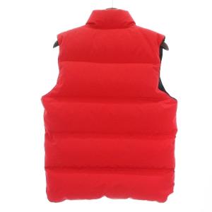 CANADA GOOSE WINDSOR VEST ダウンベスト ロゴ 4131JM レッド XS