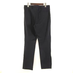 PRADA SPORT 美品 パンツ ストレッチ サイドジップ ジッパーフライ ベルクロポケット 48 ブラック