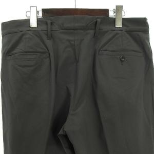 PRADA SPORT パンツ ストレート ロゴ コットン ナイロン 52 ダークグレー