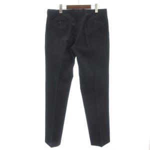 PRADA パンツ センタープレス 50 ネイビー