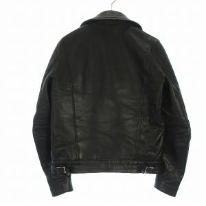LEWIS Leathers TIGHT FIT CYCLONE ダブルライダースジャケット シープスキン 38 ブラック
