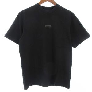 21AW High density small box logo tee Tシャツ S 黒
