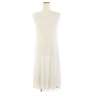 イッセイミヤケ ワンピース 3 ホワイト