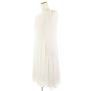 PLEATS PLEASE ISSEY MIYAKE イッセイミヤケ ワンピース 3 ホワイト