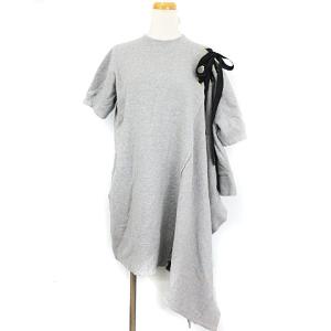 19SS レースアップスウェット 19-04441 グレー 2