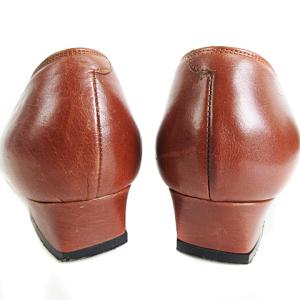 VALENTINO ヴィンテージ ローファー ローヒール ビット 35.5 ブラウン