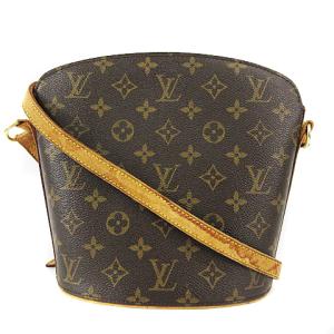 LOUIS VUITTON M51290 モノグラム ドルーオ ショルダーバッグ ブラウン