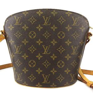 LOUIS VUITTON M51290 モノグラム ドルーオ ショルダーバッグ ブラウン