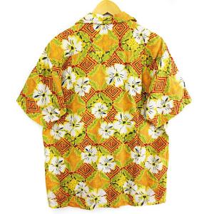 Patagonia pataloha アロハシャツ 花柄 オープンカラー 半袖 S オレンジ
