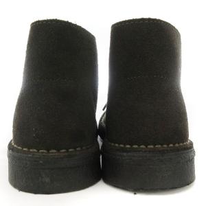 Clarks デザートブーツ チャッカ クレープソール CFS スエード 21621 ブラウン UK4