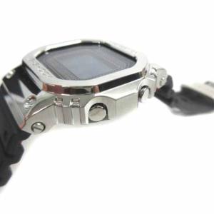 CASIO G-SHOCK GMW-B5000 腕時計 メタル タフソーラー シルバー ブラック