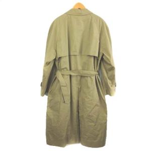 YVES SAINT LAURENT ヴィンテージ トレンチコート ウールライナー 2WAY 裏地 チェック ベージュ L