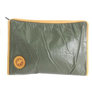 バチュークロス セカンドバッグ ポーチ クラッチバッグ グリーン カーキ系