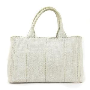 PRADA CANAPA カナパ ショルダーバッグ ハンド 2WAY グレー