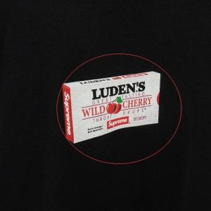 Supreme 18AW Luden's Tee プリントTシャツ S 黒