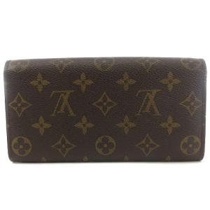 LOUIS VUITTON M61734 モノグラム ポルトフォイユ サラ 長財布 ブラウン