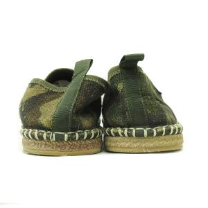 POLO RALPH LAUREN BARRON バロン スニーカー エスパドリーユ スリッポン タイガー 刺繍 迷彩 カモフラージュ カーキ 26 靴 シューズ