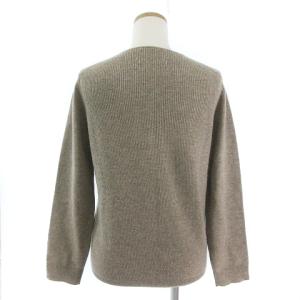 BEAUTY&YOUTH UNITED ARROWS WOOL&CASHMERE ニット セーター Vネック 長袖 ウール カシミヤ ベージュ