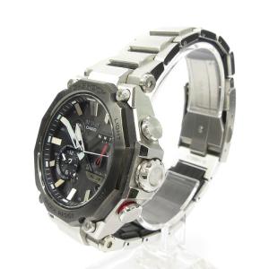 CASIO G-SHOCK MT-G 腕時計 電波ソーラー メタル SS カーボン 黒