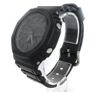 CASIO G-SHOCK 腕時計 アナデジ クォーツ カーボンコアガード GA-2100-1AJF ブラック