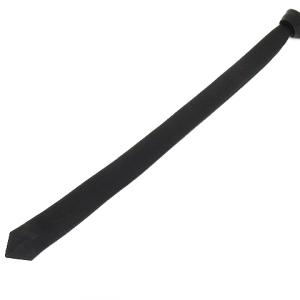 SAINT LAURENT PARIS ネクタイ ナロータイ スリム オールレザー 黒