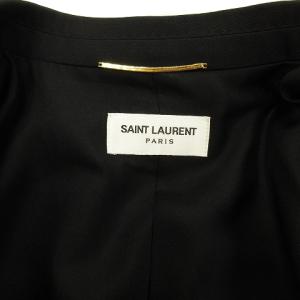SAINT LAURENT PARIS 20年製 テーラードジャケット F38 黒