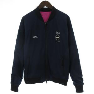 F.C.Real Bristol 16AW REVERSIBLE PDK JACKET リバーシブル ジャケット ダブルジップ ピンク