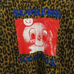 Supreme ×Hysteric Glamour 21SS スウェット ヒョウ柄 M