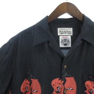 WACKO MARIA 21SS GULTY PARTIES WOLF'S HEAD コラボ 50’s シャツ 半袖 ドクロ