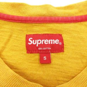 Supreme Pocket L/S Tee Tシャツ S 黄